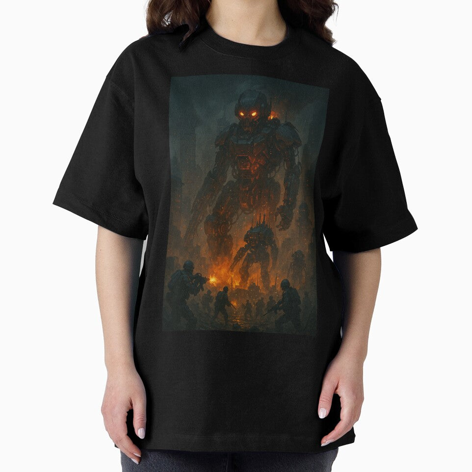 Dystopian War Machines in Chaos by AbstractAnom