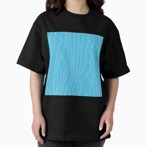 Abstract Doodle Sea Waves Pattern by MakeitMelo