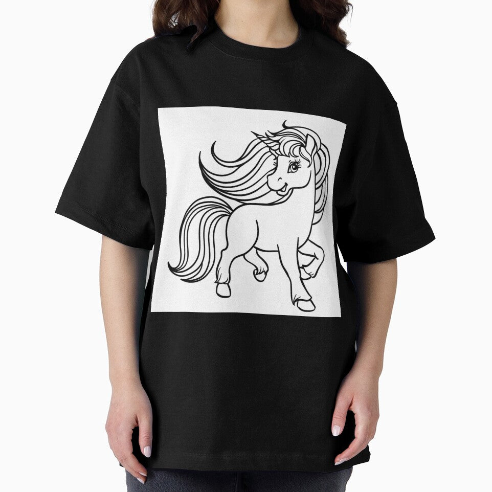 Unicorn Outline by Mywaymylife