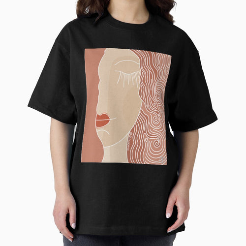 Abstract portrait Golden Tears, Gustav Klimt by IDIONOTUS