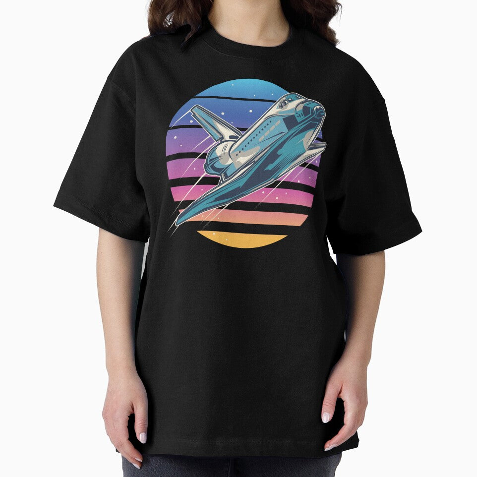 Retro space shuttle by PngParty