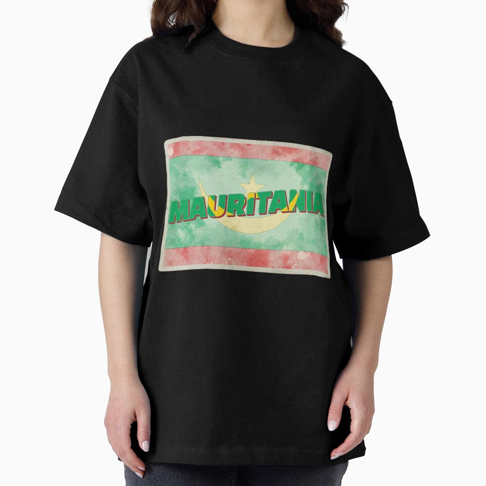 Mauritania Vintage style retro souvenir by DeveloperProp0