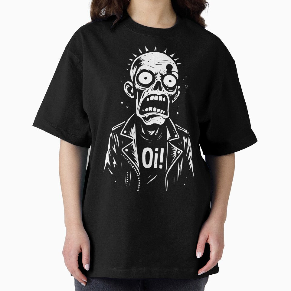 OI! Punk Zombie by theThreadzone