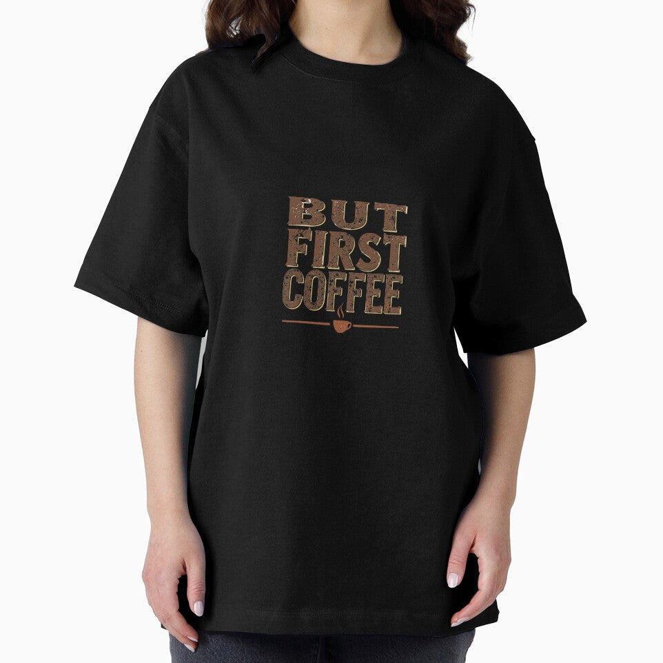 But First Coffee Vintage Retro Typography Design by PrintMadog