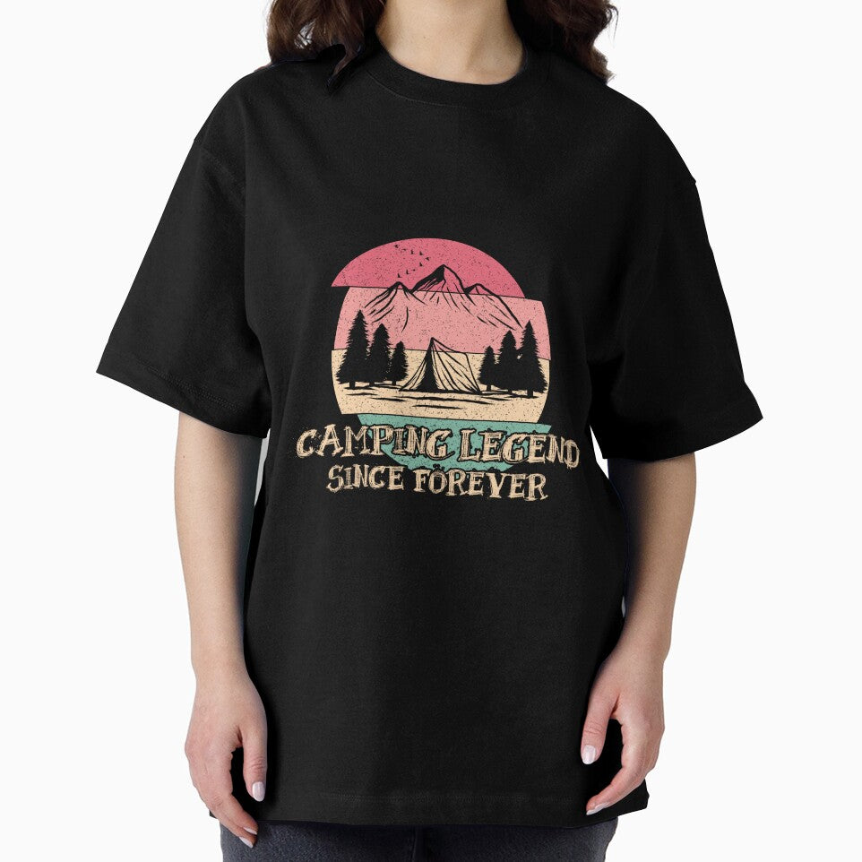 Camping Legend Since Forever by lunacarter
