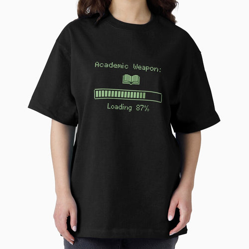 Academic Weapon Loading 87% – Funny Pixel Art Student Design | Gamer Student Gift by irfanshikh