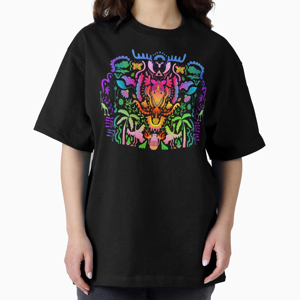 'Dragon Breath'  Colorful, Psychedelic, Symmetrical Print by Venus-in-Virgo
