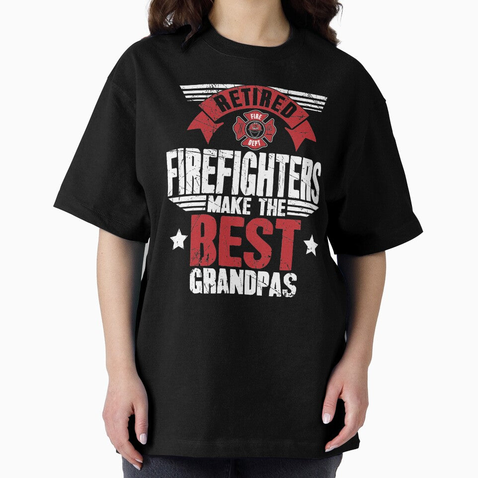 Retired Firefighters Make The Best Grandpas by Captain Mood