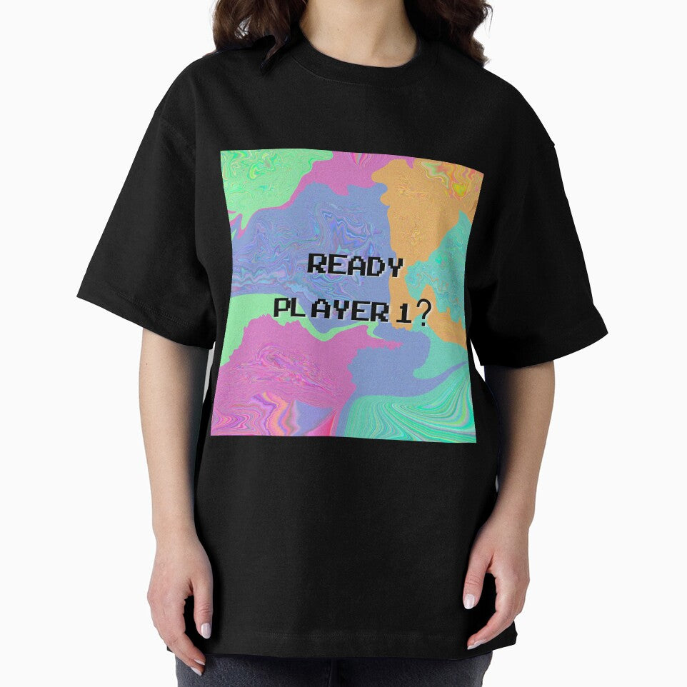 READY PLAYER 1? Glitch Design by PaulinaS