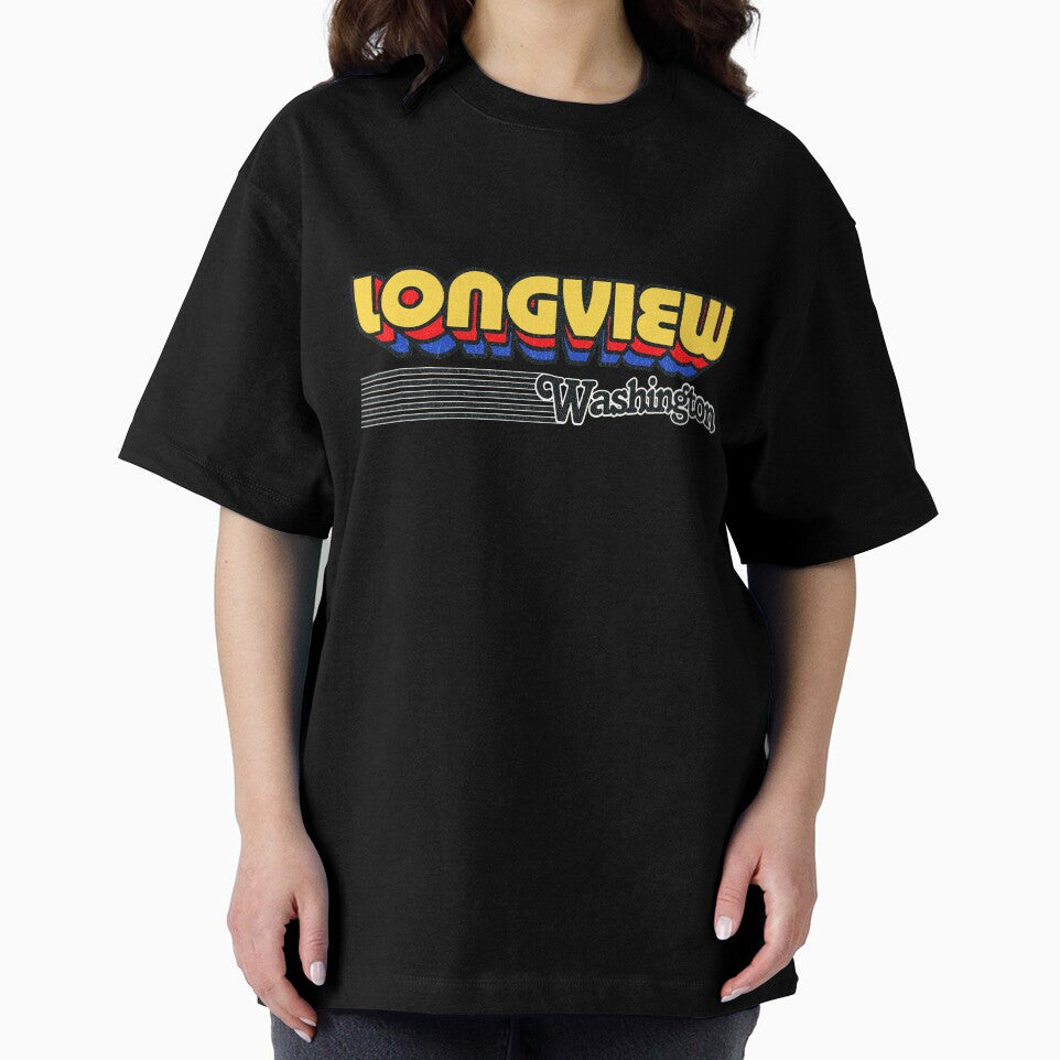 Longview, Washington | Retro Stripes by retroready