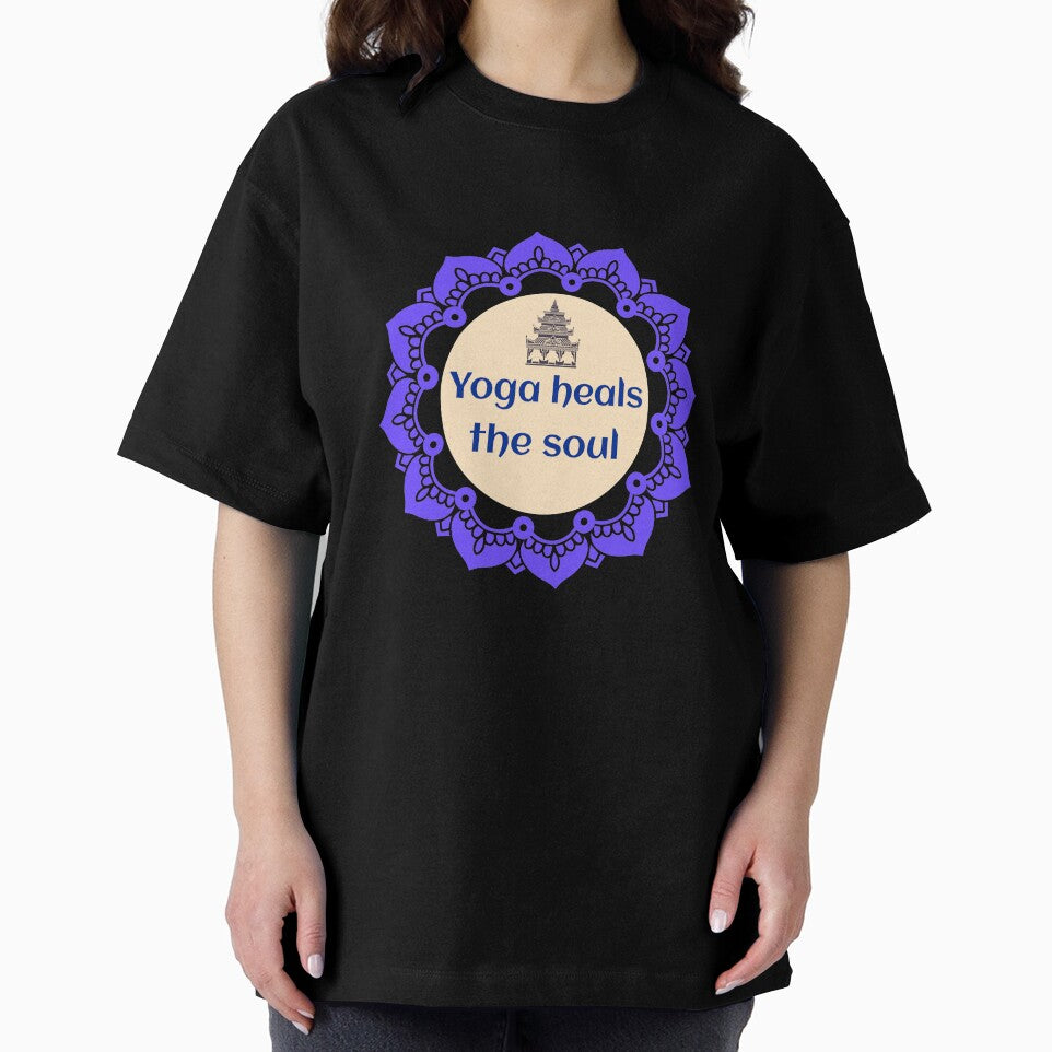 Yoga Heals The Soul / Namaste / Yoga Design / Meditation / Yoga Lover by RedBoyShop