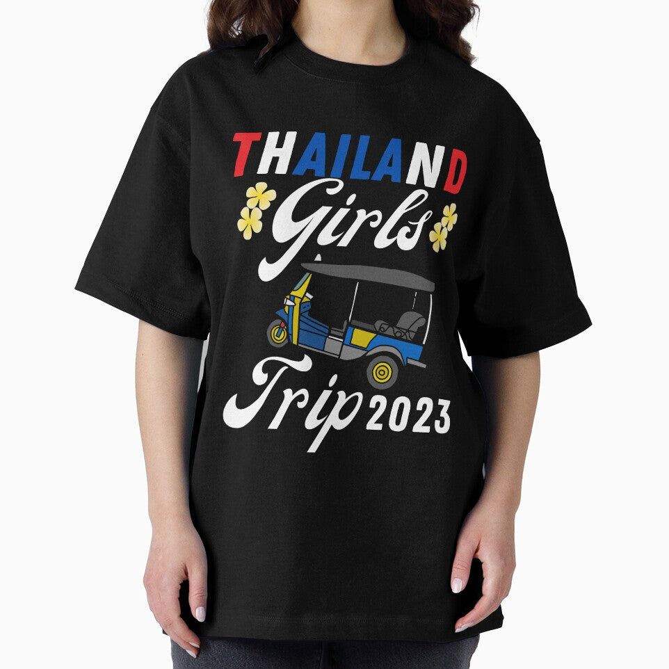 Thailand Tuk Tuk Girls Trip 2023 Women Travel Costume by 27th-Tee