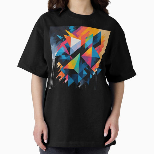 Abstract Geometric Shapes – Modern Forms with Gradients & Playful by catcurio