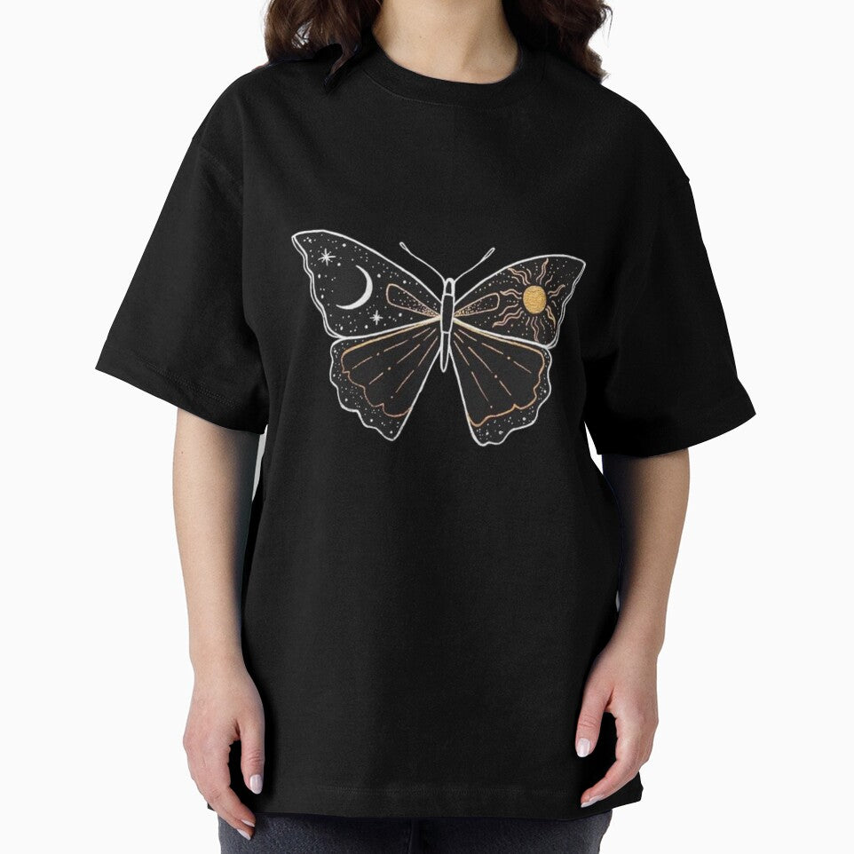 sun and moon moth by BrontesWhimsyStore