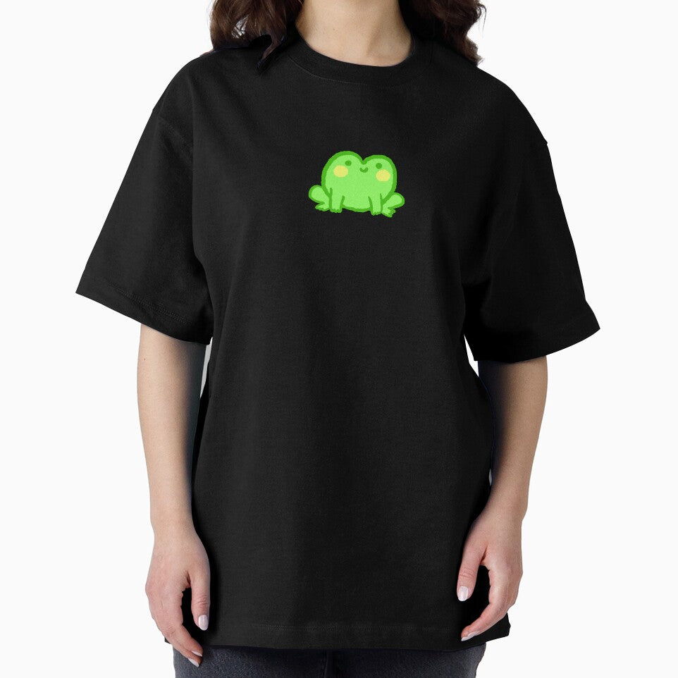 Super Cute Green Frog by EmiBeeBuzz
