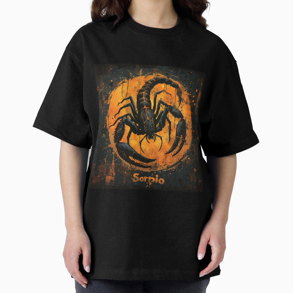 Grunge Style Scorpio Zodiac Sign by AiHead