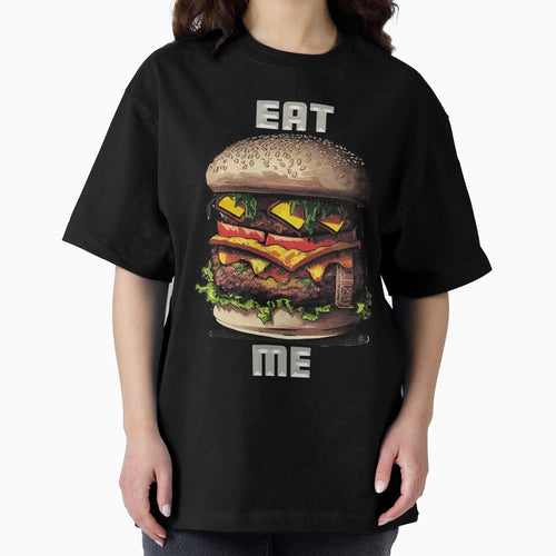 "EAT ME" Juicy Burger Tee by Thriving-Artist