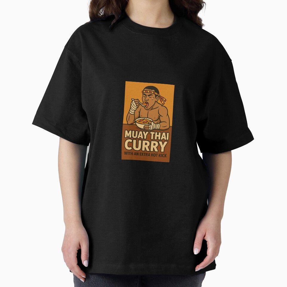 Muay Thai Curry – With an Extra Hot Kick by Hornace88studio