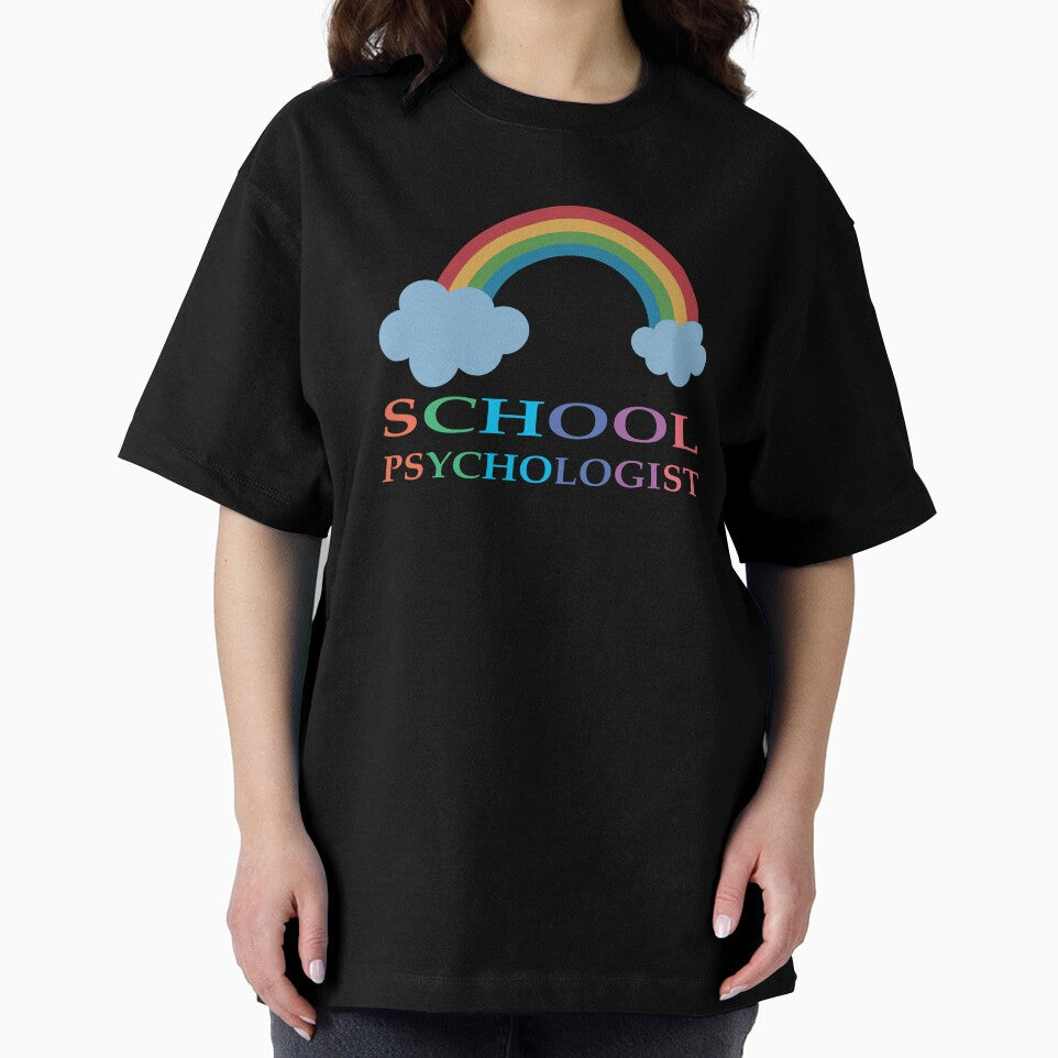 Rainbow School Psychologist Awareness Week by Custom Crest