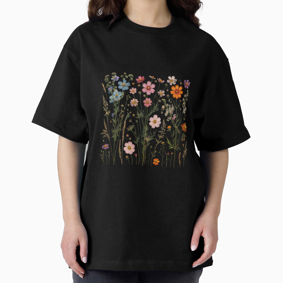 Botanical Design Pressed Boho Cottagecore Wildflowers and Watercolor Artistry Diverse Flora by Motifai