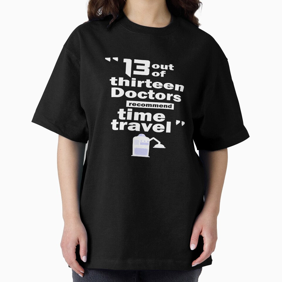 13 Out Of Thirteen Doctors Recommend Time Travel by Custom Crest