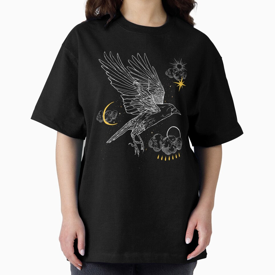 Magical Flying Crow by DarkstarDesign