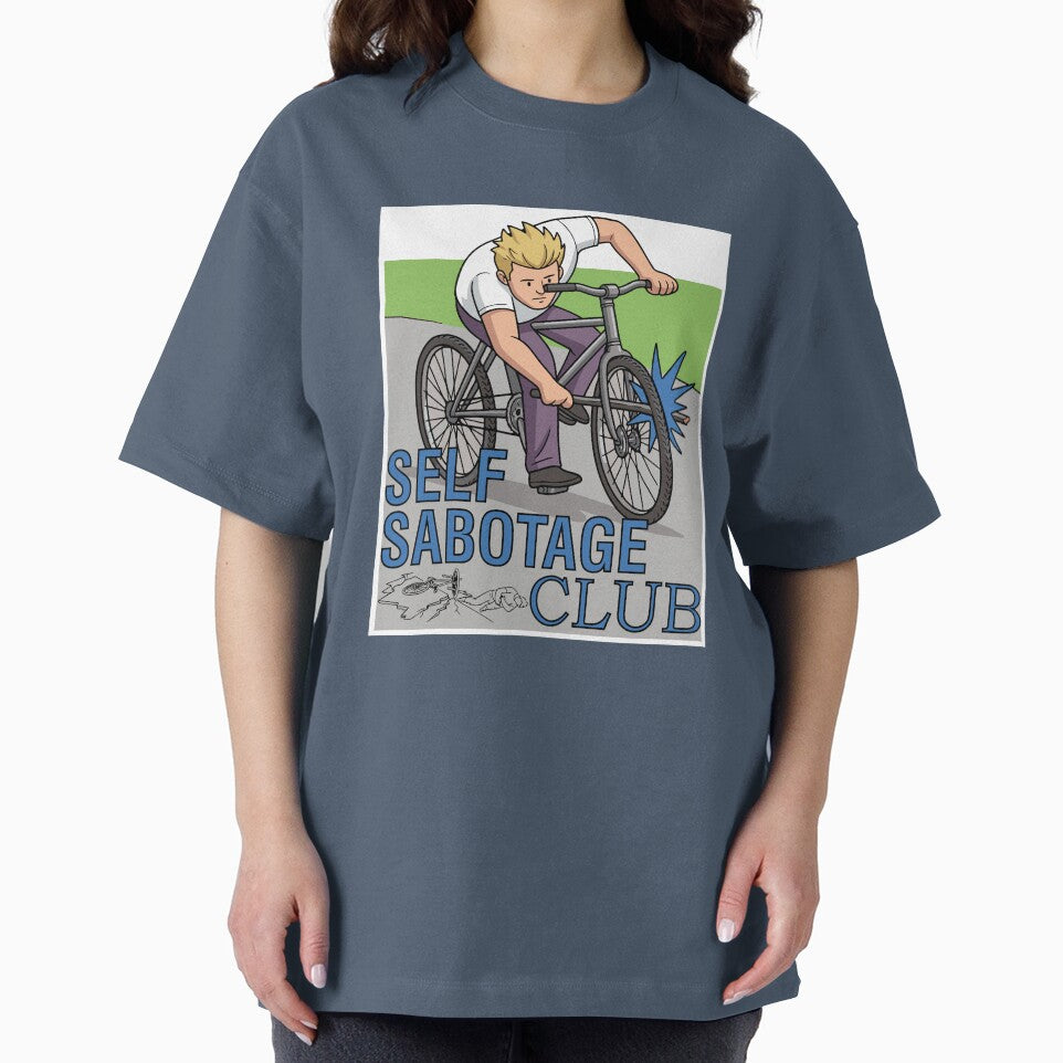 Self Sabotage Club by LuksTEESred
