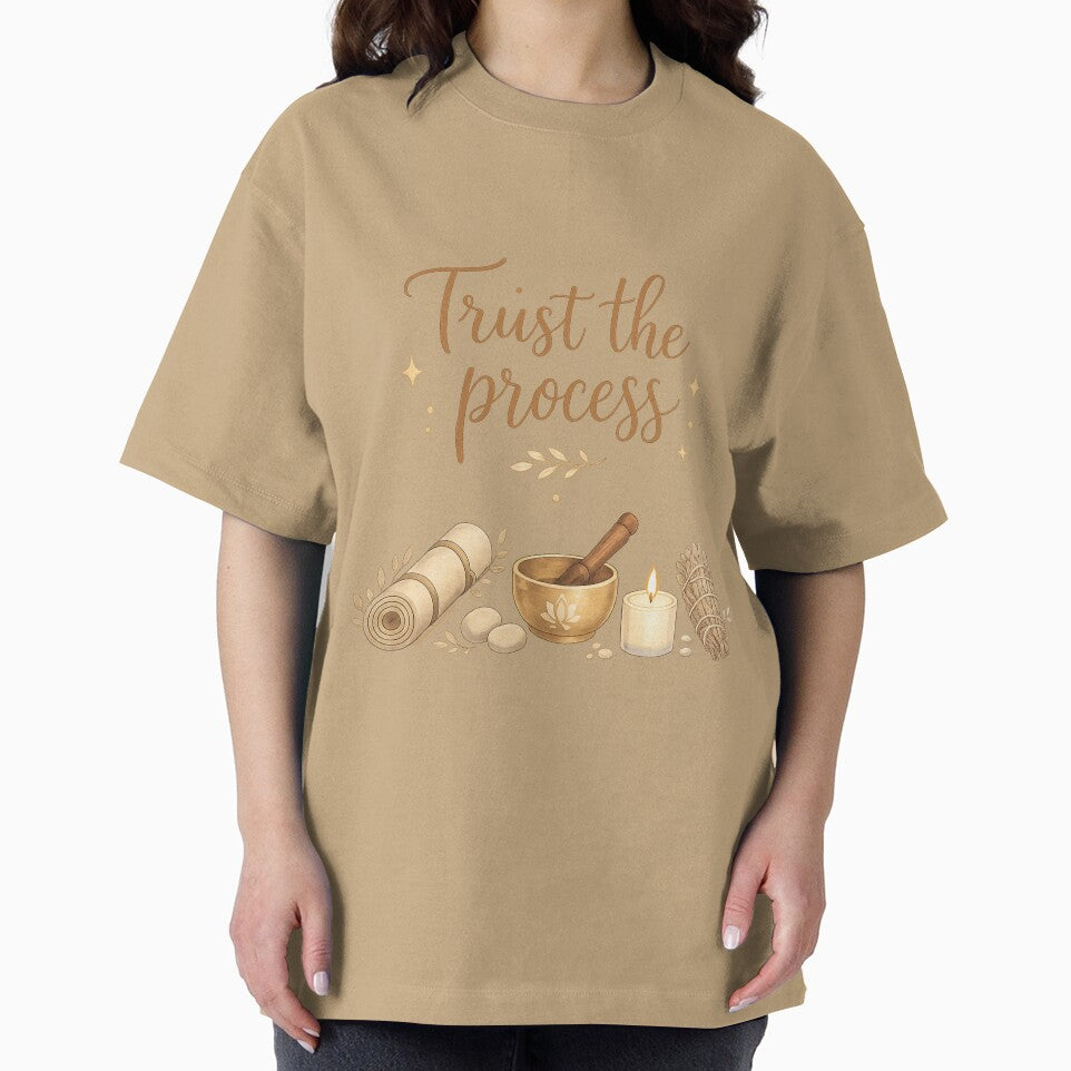 Trust the Process Yoga Quote | Meditation & Mindfulness Wellness Design | Zen Spiritual Gift by MimiSabu