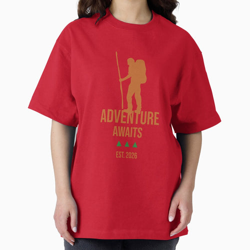 Adventure Awaits. Men Hiking. by FigTreeFactory