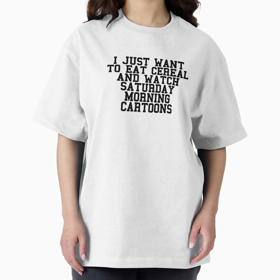 Saturday Morning Cartoons And Cereal by RockFireMerch