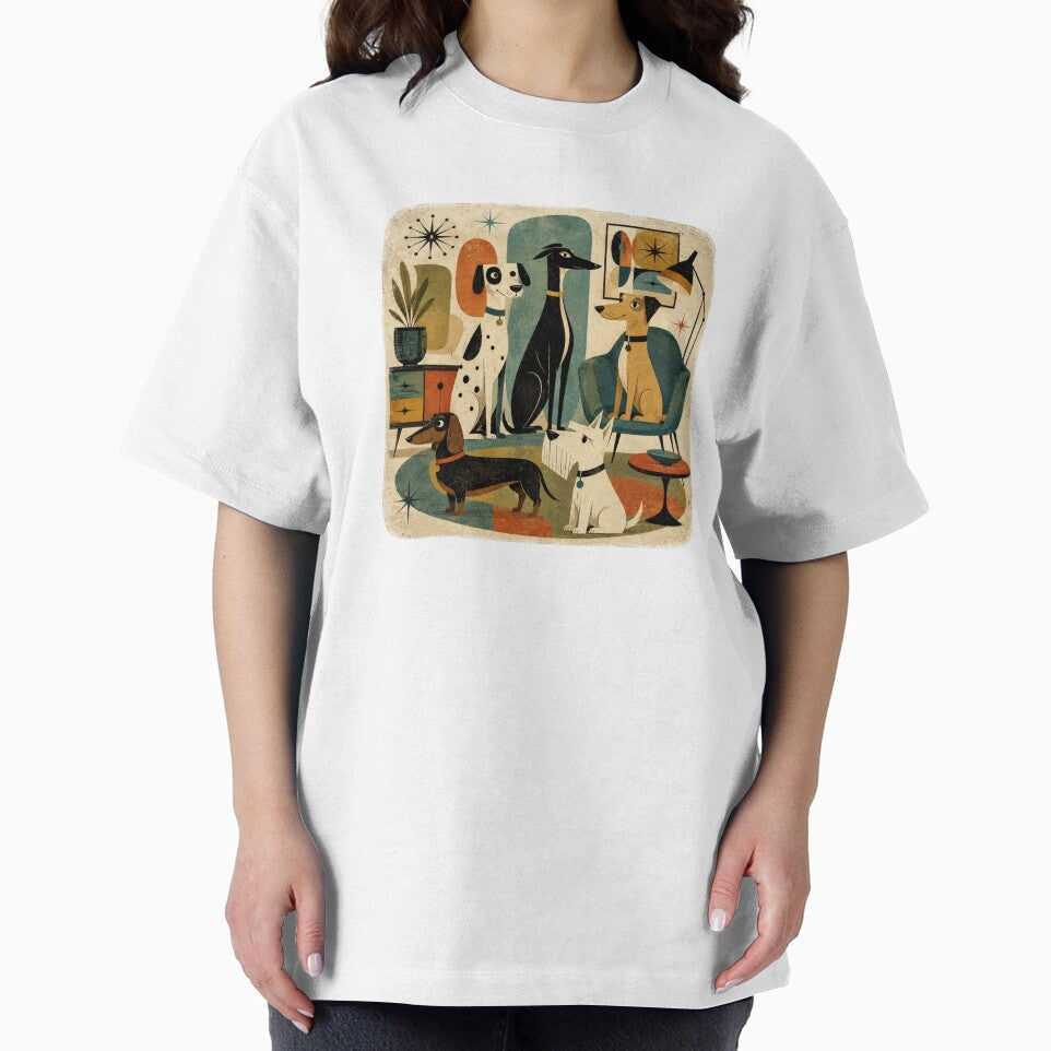 Mid Century Modern Dogs by Moon Hollow Outfitters