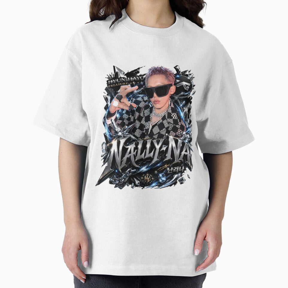 TREASURE NALLY-NA Hyunsuk Dark Streetwear Kpop Shirt Design by Valeree Store