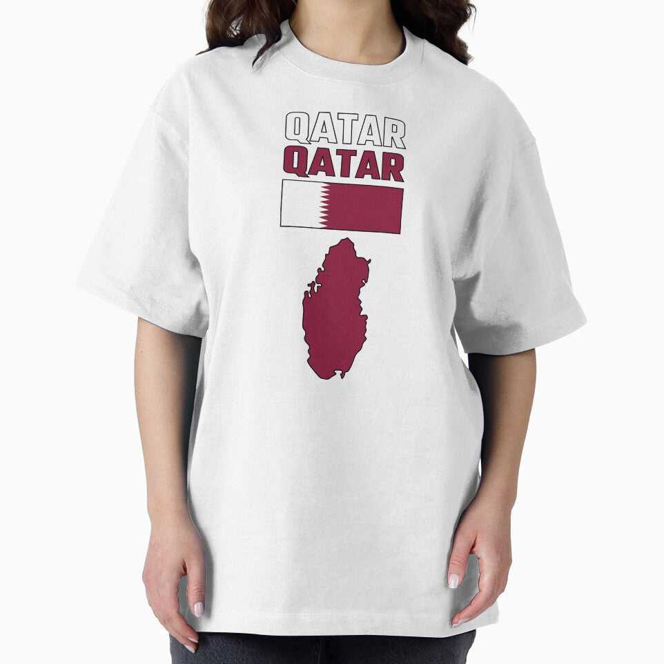 Qatar Pride, National Flag & Map Heritage Design by mashmosh