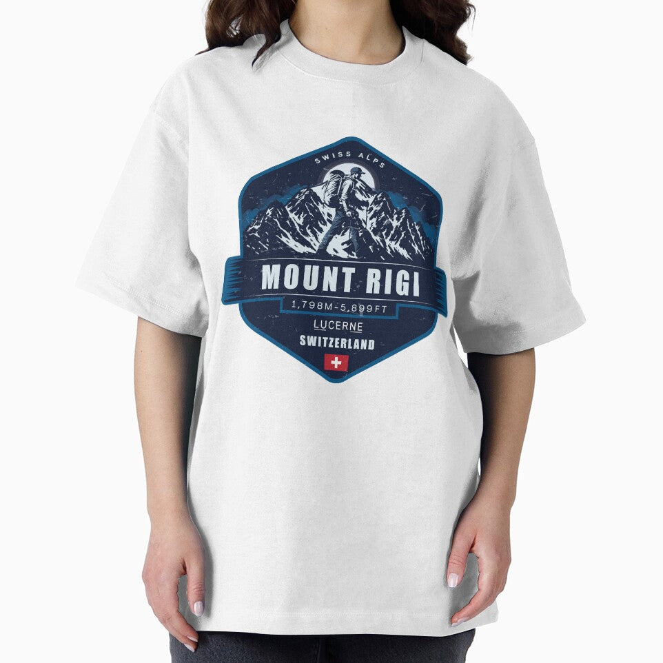 Mount Rigi Lucerne Switzerland | Swiss Alps Trekker Design-Mt Rigi by Vale150