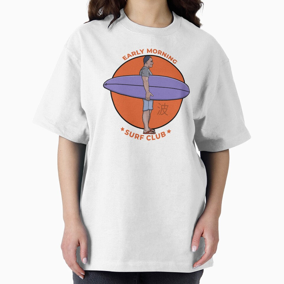 Vintage Early Morning Surf Club Retro Graphic by shopdiego