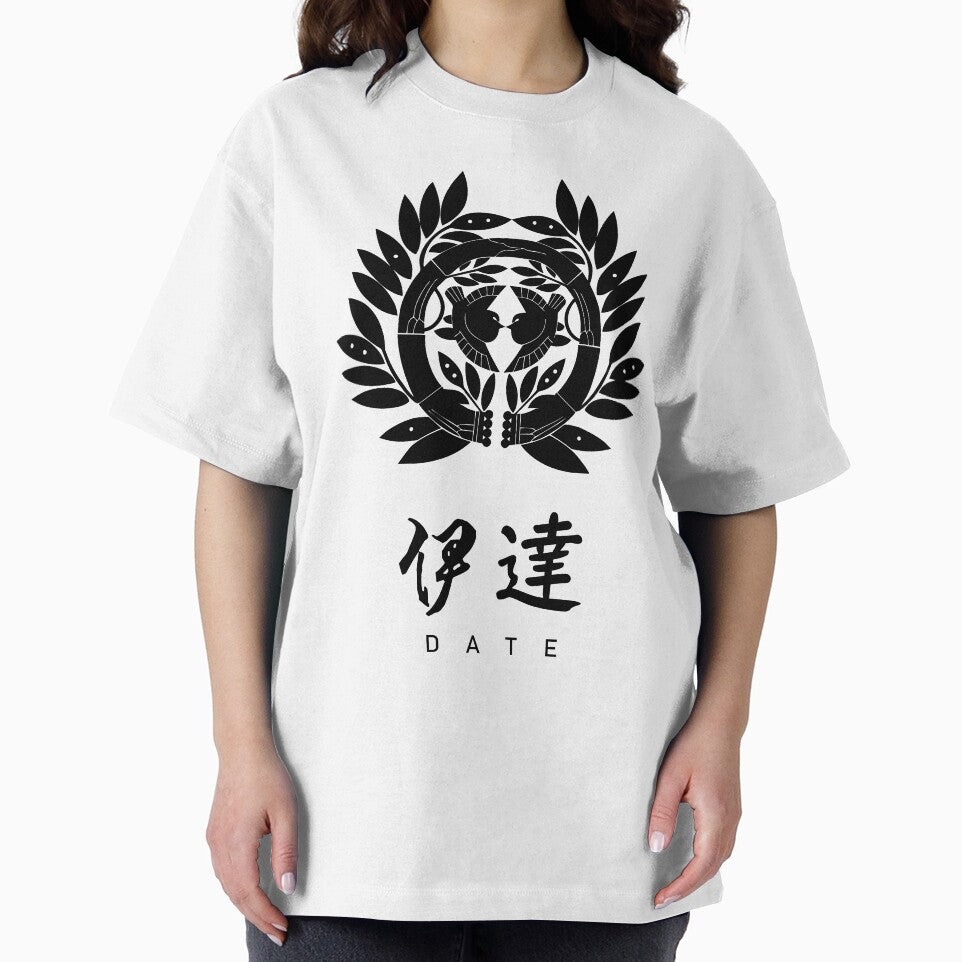 Date Clan Family Crest Kamon - Black Title Version by reyners