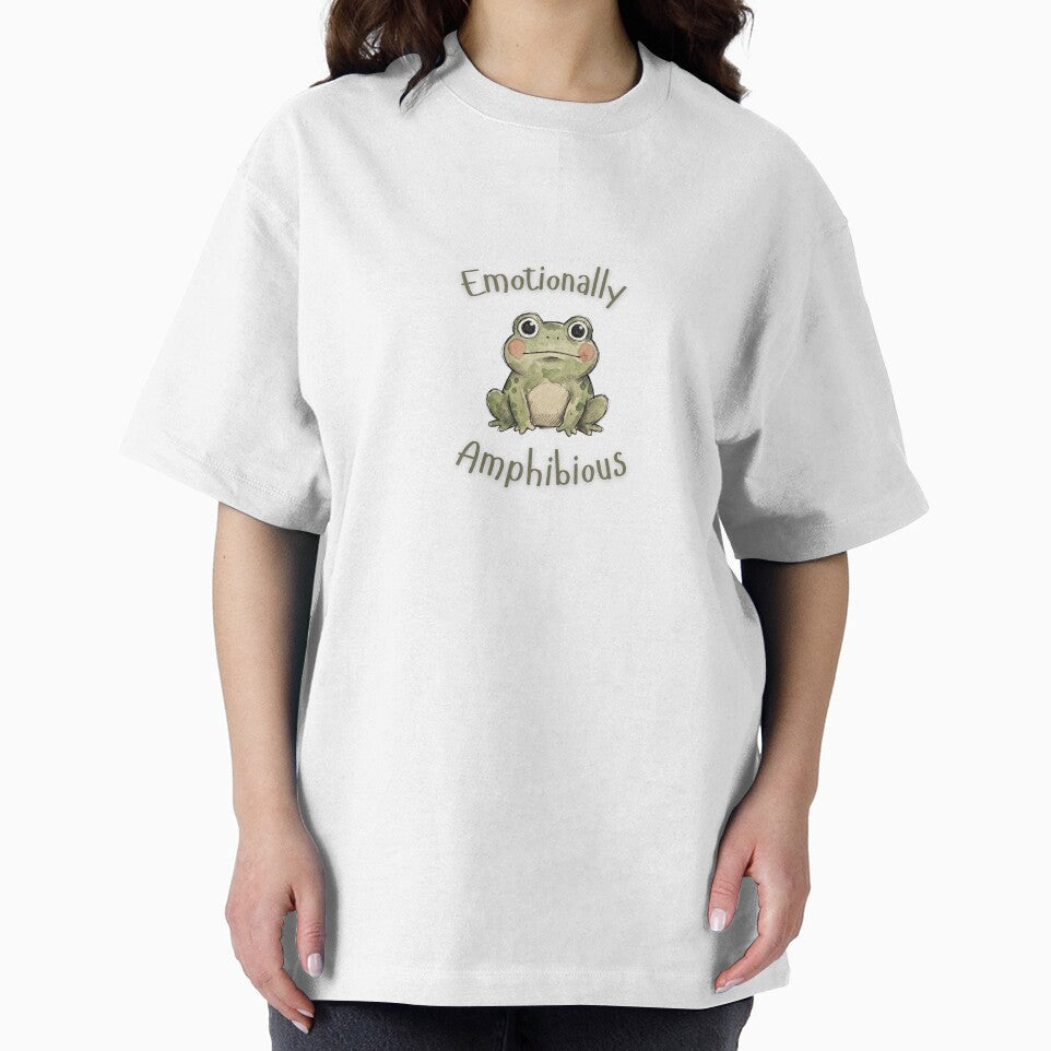 Emotionally Amphibious Frog Illustration by Coralouise23