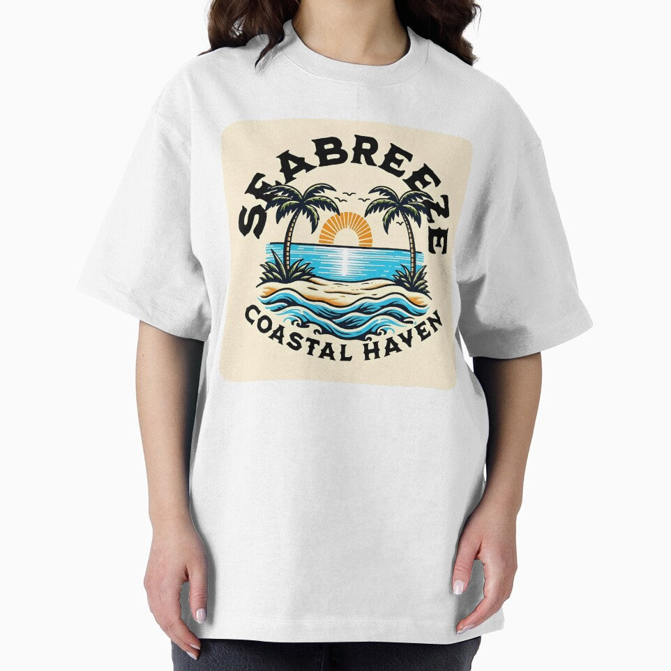 Seabreeze Coastal Haven Vintage Retro Surf by MaurizioDesign