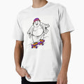 Laughing Buddha Skateboarding by HeartyCurioCo