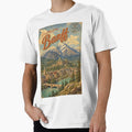 Banff Canada Travel Souvenir - Retro Illustration by VisualArtsOasis