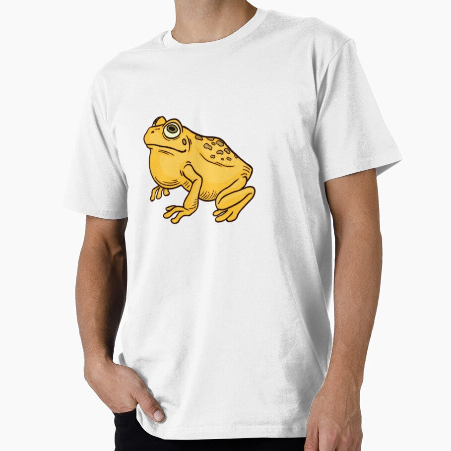 Yellow frog by LaurelPaint