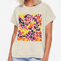 Flower Power - Black, Pink, Orange and Yellow by LAEC-Shop
