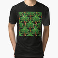 Cute Christmas Tree Seamless Pattern – Festive Holiday Illustration with Ornaments & Gifts” by A-sam9