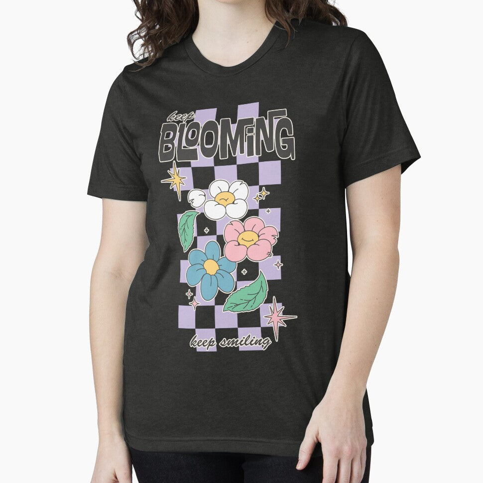 Keep Blooming, Keep Smiling by niclothing