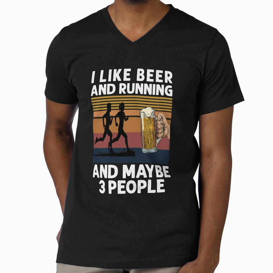 I Like Beer And Running And Maybe 3 People by Masaw