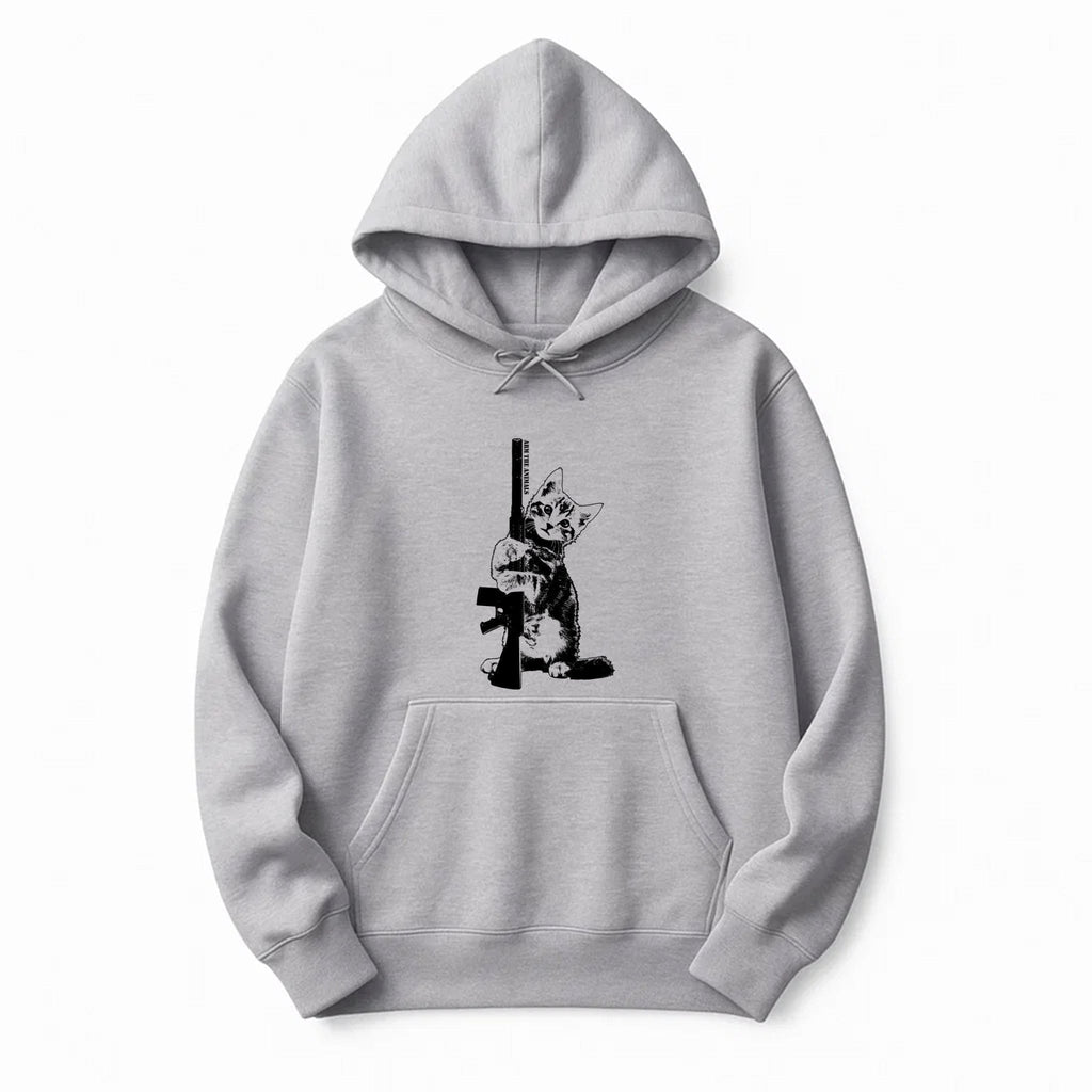 Unisex | Ain't Kitten Around | Pullover Hoodie