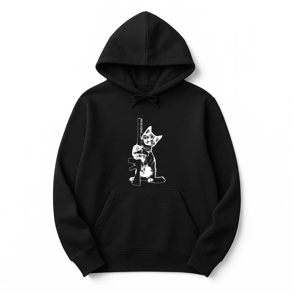 Unisex | Ain't Kitten Around | Pullover Hoodie