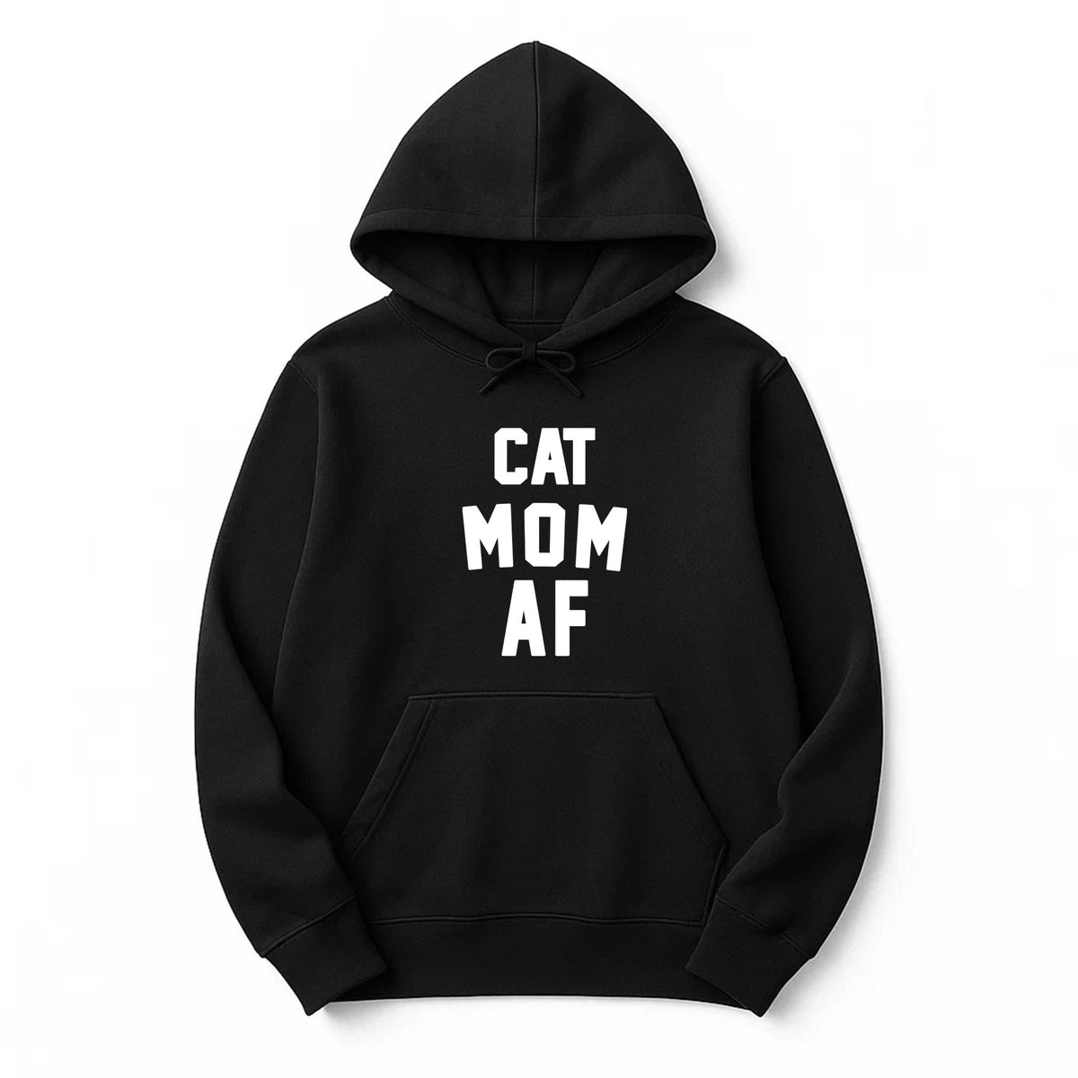 Unisex | Cat Mom AF | Pullover Hoodie
