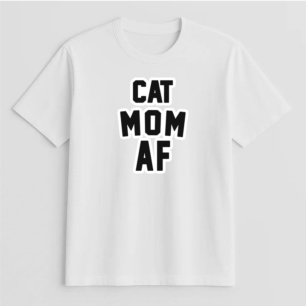 Unisex | Cat Mom AF | Tee