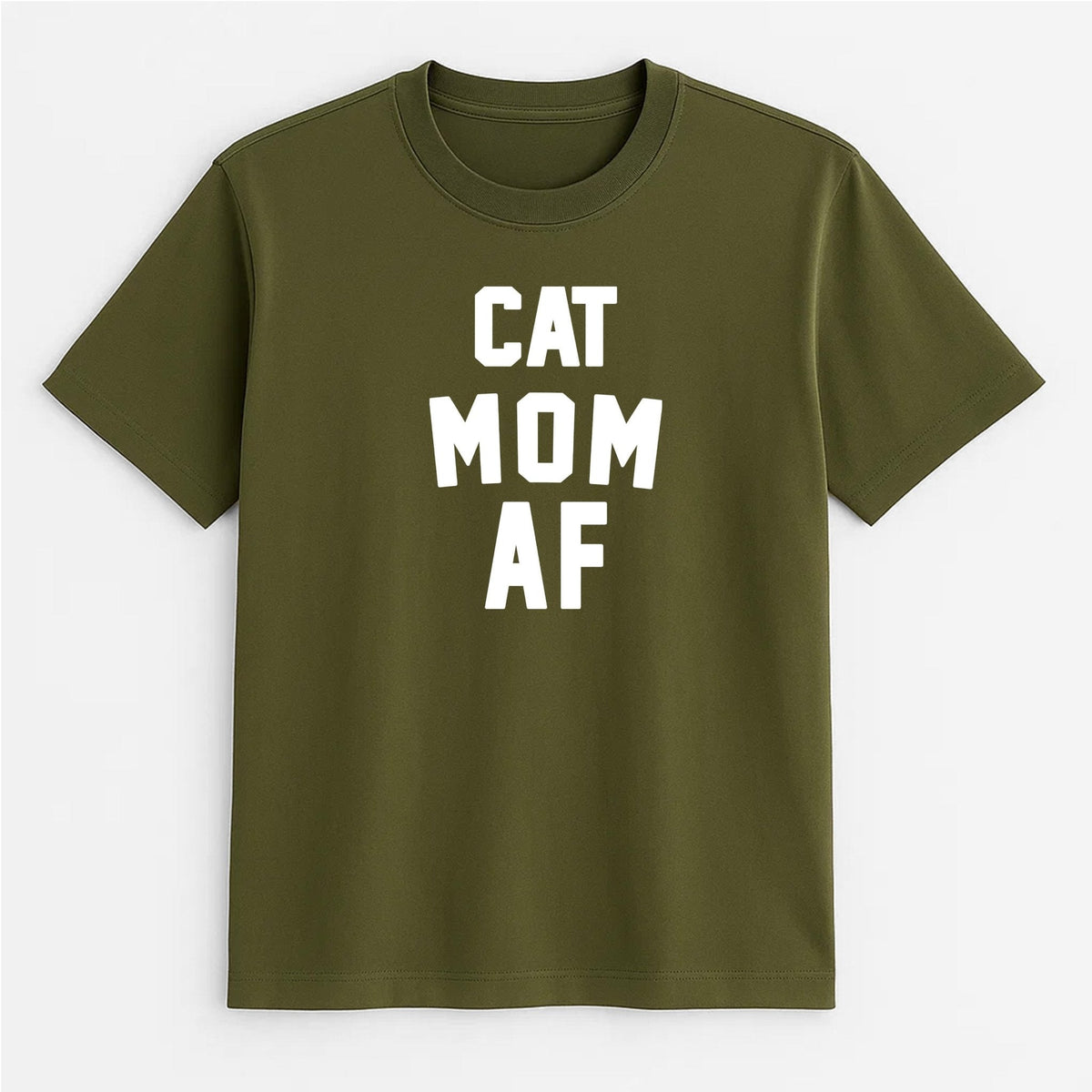 Unisex | Cat Mom AF | Tee